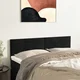 Vidaxl vidaXL Vzglavja za posteljo, 2 kosa, črna, 72x5x78/88 cm, žamet