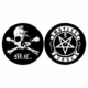 Blazinica za gramofon (set 2 kos) Mötley Crüe - SKULL & PENTAGRAM - RAZAMATAZ - SM061