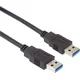 PremiumCord Kabel USB 3.0 Super-speed 5Gbps A-A, 9-pinski, 0,5 m