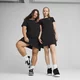 Womens Puma ESS Small No. 1 Logo Slim Dress, Black, Size XL, Clothing