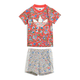 adidas Komplet majica in kratke hlače Liberty London JY3016 Rdeča Regular Fit
