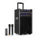 Auna Pro DisGo Box, DVD prenosni PA sistem, 300 W maks., 2x10 woofer, DVD, BT (PAS5_Disgobox DVD)