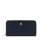 Denarnica Tommy Hilfiger Th Icon Lrg Za Nylon AW0AW17750 Mornarsko modra