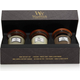 Woodwick Dárková sada , 3 x 85 g, malá svíčka