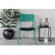 Venture Design Komplet jedilnih stolov z nasloni za roke Nicke 62x56x885 cm zelen
