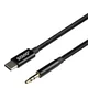 Kabel USB-C v mini jack 3,5mm audio 2m črn