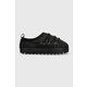 Kućne papuče Calvin Klein Jeans HOME SLIPPER LACING boja: crna, YM0YM00841