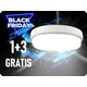 LED plafonsko svetlo za kupatilo LED/12W/230V 3000K IP54 prečnik 15 cm