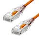 ProXtend ultra tanek CAT6 U/UTP CU LSZH Ethernet kabel oranžen 4 m, S-6UTP-04O