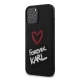 Karl Lagerfeld Ovitek KARL LAGERFELD KLHCP12LSILKRBK, Iphone 12 MAX PRO, črn, (20689692)