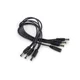 RockBoard Flat Daisy Chain Cable, 6 Outputs, straight