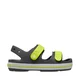 Otroški sandali Crocs Crocband Cruiser, grafitno-rumeni