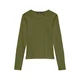 VERO MODA Majica VMCHLOE oliva