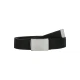 JACK & JONES Pas JACLONDON črna/srebrna