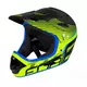 KACIGA FORCE TIGER DOWNHILL crno-fluo-plava