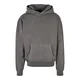 Dark Hooded Shadow Heavy Terry Garment Dye