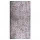 Vidaxl Pralna preproga 190x300 cm siva