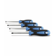 Hoegert HOEGERT HT1S094 Set izvijačev 4-delni, S2, Ravni 3x75mm/5x100mm, Philips PH1x75mm, PH2x100 mm