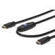 DIGITUS HDMI kabel z ojačevalcem 15m črn (AK-330105-150-S)