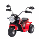 HOMCOM Električno otroško motorno kolo s tremi kolesi, lučmi in zvoki, 6V akumulator, hitrost 2 km/h, za otroke od 18 do 36 mesecev, 72x57x56cm Rdeča