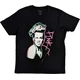 Pink Majica Paint Pen Unisex Black 2XL