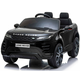 Električni igrači Range Rover EVOQUE, enojni, črni, usnjeni sedeži, MP3