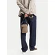 Calvin Klein Jeans Torbica za okrog pasu Metro Nylon Reporter S Ny LV04G3089G Bež