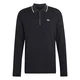 adidas Polo majica 3 Stripes Engineered Rib Long Sleeve Polo KE4133 Črna Regular Fit