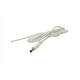 AV-Elmak Kabel s priključkom za LED trak 2,1x5,5 mm, moški/samostojni, bel [48219]