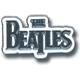 The Beatles Black Drop T Logo Odznak 27 x 15 mm