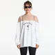 Majice MM6 Jersey Top With Mannequin Print Off White XS