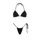 Acuarela Brand Bikini Rio Triangle Bikini Set črna