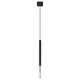 Sollux SL.0885 - Luster na sajli MOSAIC 1xG9/12W/230V crna/hrom