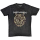 Disturbed Majica Riveted Unisex Charcoal Grey XL