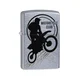 Zippo Upaljač Motorbike Club, Srebrne boje