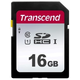 SDHC TRANSCEND 16GB 300S, 95/45MB/s, C10, UHS-I Speed Class 3 (U3), V30 (TS16GSDC300S)