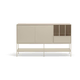 Kremno bela komoda 166x98x45 cm Platt – Teulat