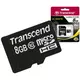 TRANSCEND memorijska kartica SD MICRO 8GB HC CLASS 10 TS8GUSDHC10