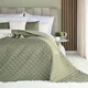 shumee Pregrinjalo HERRINGBONE sivo-zeleno 220x240cm - Eleganca in udobje