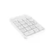 A4 Tech Tastatura FGK21C FSTYLER, 2.4G, Wireless, Numerička, USB, Type-C, Bela
