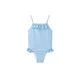 MANGO KIDS Enodelne kopalke FORMENBG  svetlo modra / bela