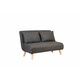 Atelier del Sofa ATELIER DEL SOFA Folde 2-Seater - Dark Grey raztegljiv dvosed, (20802882)