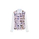 Desigual Bluza indigo / golobje modra / majnica / bela