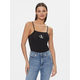 Calvin Klein Jeans Bodi Monologo J20J223421 Črna Slim Fit