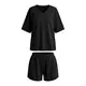 Imily Bela Hlačni kostim črna