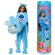 Barbie: Cutie Reveal presenečenje punčka Care Bears - Grumpy Bear - Mattel