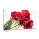Slika cvetoči rdeči tulipani - 40x30