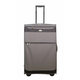 Advance luggage potovalni kovček, ABS, vel. S, 50,8 cm sivo-črn