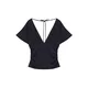 Pull&Bear Majica črna