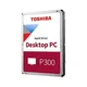 Toshiba HDWD240UZSVA P300 Hard disk, 4 TB, 5400 rpm